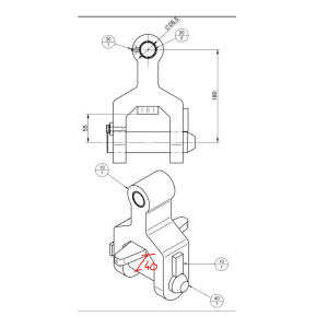 Aufhängung link HMF