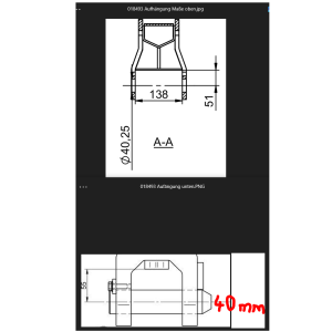 Aufhängung link HMF