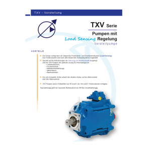 Datenblatt Hydro Leduc Verstellpumpe