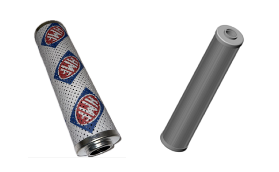 Druckfilter HMF Element Einsatz