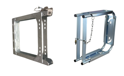 Einzelhalter Unterlegplatte quadratisch