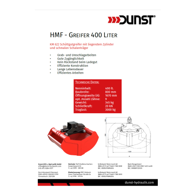 Greifer Zweischalengreifer KM622