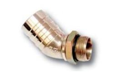 Saugstutzen Sauganschluss 45°